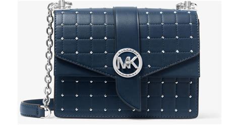 michael kors greenwich bucket bag blue|Michael Kors greenwich crossbody.